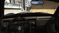 Driver's first-person view
