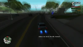 塞萨尔让卡尔一起下山