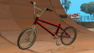 A BMX in GTA San Andreas.