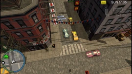 Cavity Lane in Grand Theft Auto: Chinatown Wars.