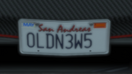 Custom Plate GTAO 0LDN3W5