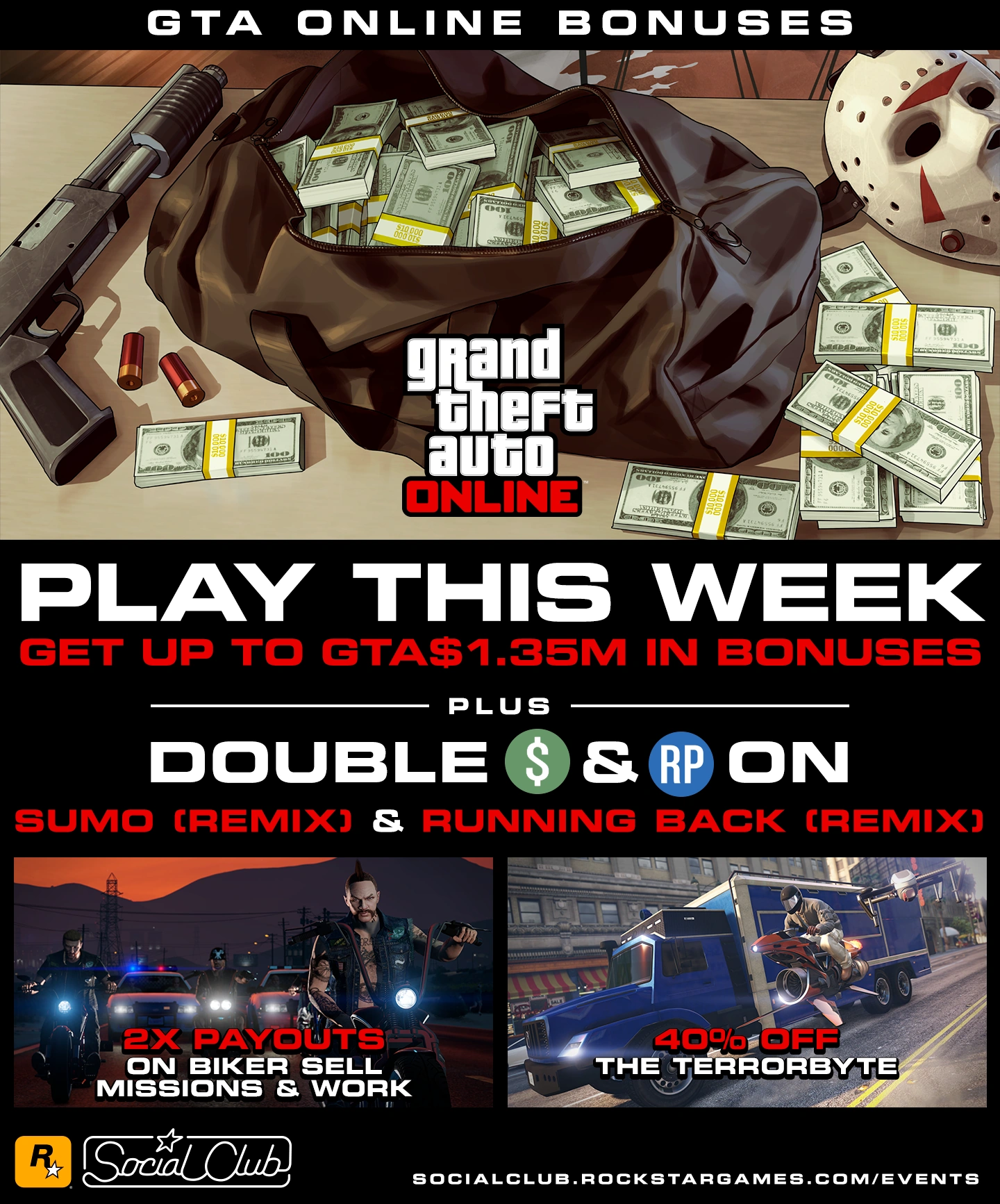 Gta Online Bonuses Gta Wiki Fandom