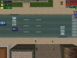 Driving to Zaibatsu turf.