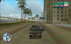 Tommy nearing the second convoy.