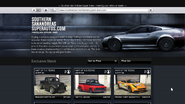 The Southern San Andreas Super Autos webpage after the Ill-Gotten Gains Part 1 update.