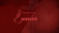 wasted logo gta