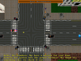 It turns out that it belongs to secret agent Endeavour Chambers, and the protagonist receives a top secret job from the Secret Service as soon as they enter the car, with Chambers' superior taking the protagonist as Chambers.