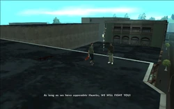 Carl taking out the RC planes.