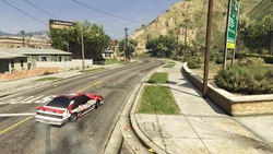 Continuing on East Mirror Drive