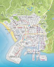 Los Santos Freeway (3D Universe), GTA Highways and More Wikia