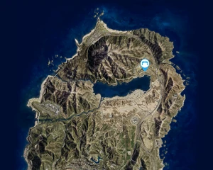 The McKenzie Field Hangar location map.