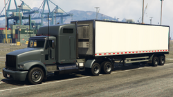 A Trailer being towed