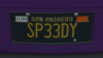 Custom Plate GTAO SP33DY