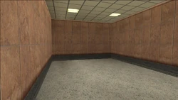An empty room in the second floor.