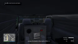 Defuse the bomb in the back of the van