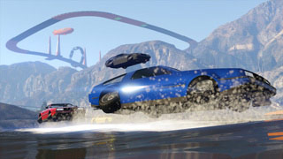 GTA Online: Thruster, Deluxo and Stromberg special vehicle races