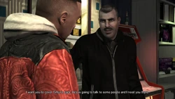 Bulgarin promises that he will become a real man soon, but for now Luis needs to go cover Timur.