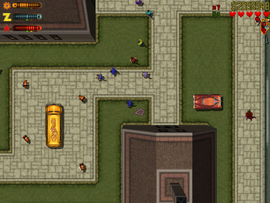 Locating Nova Bright in his armored bus, surrounded by armed Krishna monks.