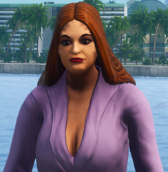 Mrs. Dawson's generic pedestrian model in The Definitive Edition.