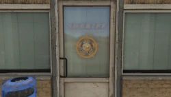 "Los Santos County Sheriff" seal.