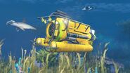 The Submersible in the cinematic preview on the Grand Theft Auto V Rockstar Games Social Club.