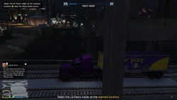 Stash the LS Panic trailer at the marked location.