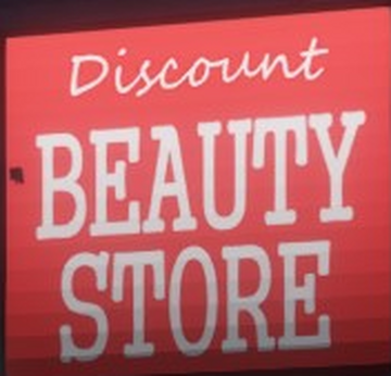 Discount store beauty supply