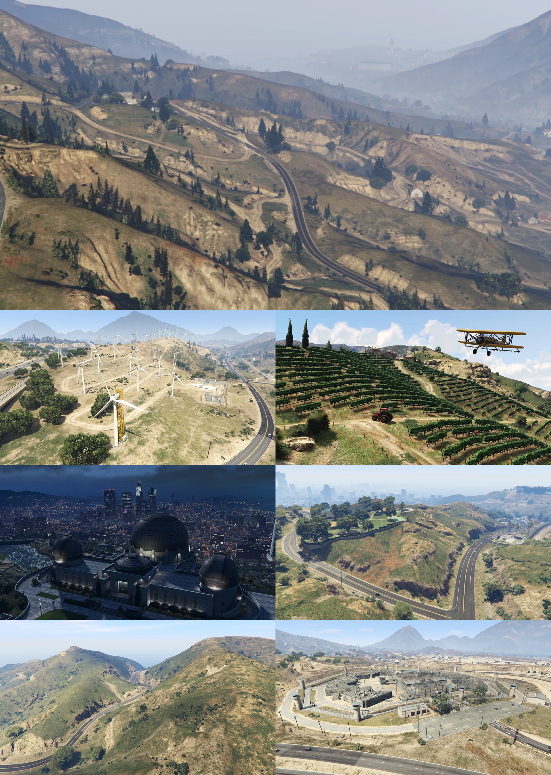 Where is Los Santos County located In GTA 5?