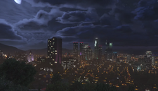 Los Santos at Night - GTAV