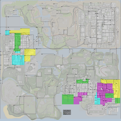 grand theft auto san andreas map