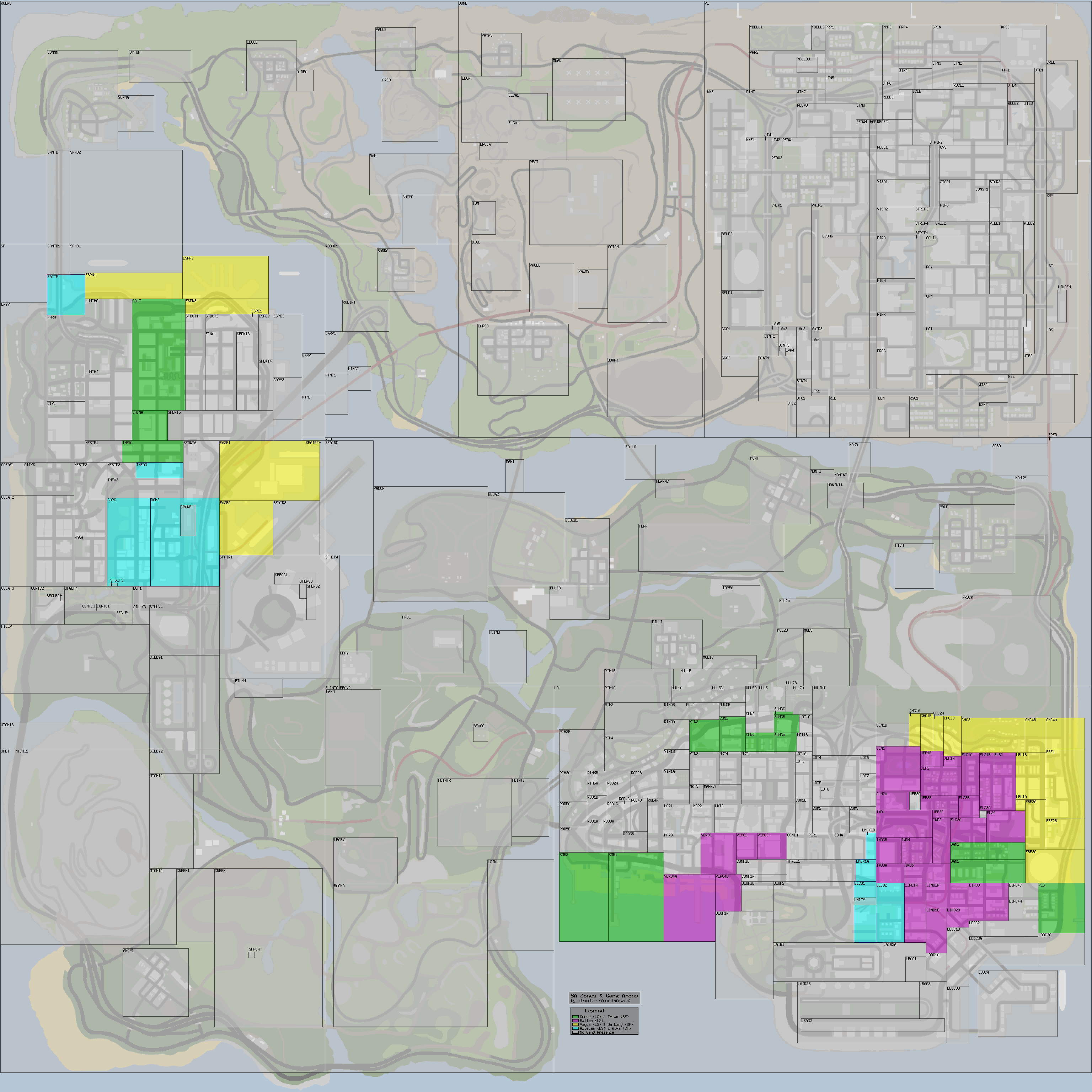 Gang Warfare In Gta San Andreas Gta Wiki Fandom