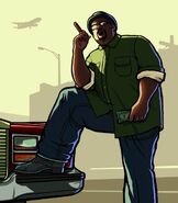 Artwork of Big Smoke.