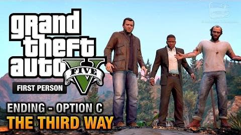GTA 5 - Final Mission Ending C - The Third Way (Deathwish) First Person Gold Guide - PS4
