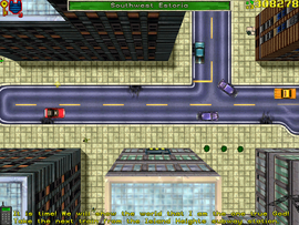The Vercotti Crime Family contact (under the influence of drugs) tells the protagonist to get on the next train from the Island Heights Subway Station.
