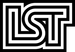 Variant of the LST logo as seen on their Traffic Control System.
