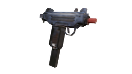 The model found in the files of the original PlayStation 2 release of Grand Theft Auto: Vice City (v1.40) as "uziold.dff".