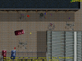 Escaping Nemesis' men.
