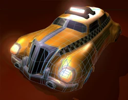 Concept art for the Taxi Xpress