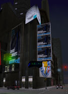 The Bedford Point Clock Tower and Thermometer in GTA III.