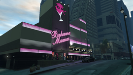 The exterior of the club in The Ballad of Gay Tony. (Mission:Boulevard Baby)