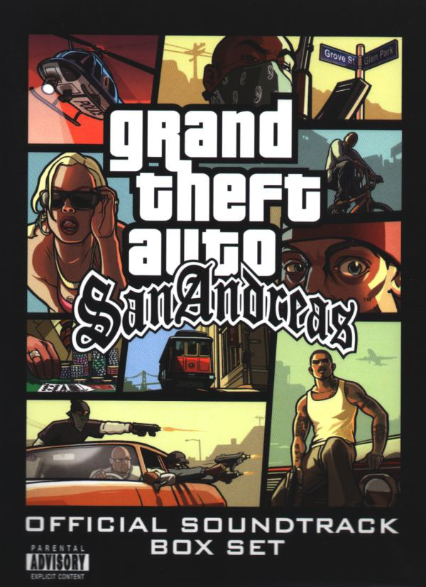 GTA SA グランドセフトオート サンアンドレアス ポーカーチップ Grand Theft Auto: San Andreas: Official Soundtrack Box Set | GTA