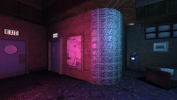 The Triangle Club office.