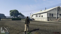 Arriving at the warehouse in the airport