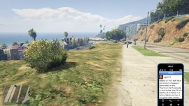 Message from Agent 14 suggesting weapon parts are ready to be delivered.