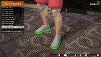 ArenaWar-GTAO-MaleShoes-ArenaWarShoes42-Gray&GreenLightUps