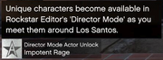 Director Mode GTAVpc Actor Unlocks