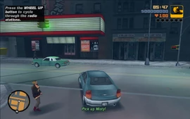 Claude going back to his vehicle.