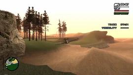 Arriving at Angel Pine.