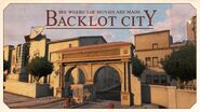 Backlot City, the area where Richards Majestic Productions films its movies.