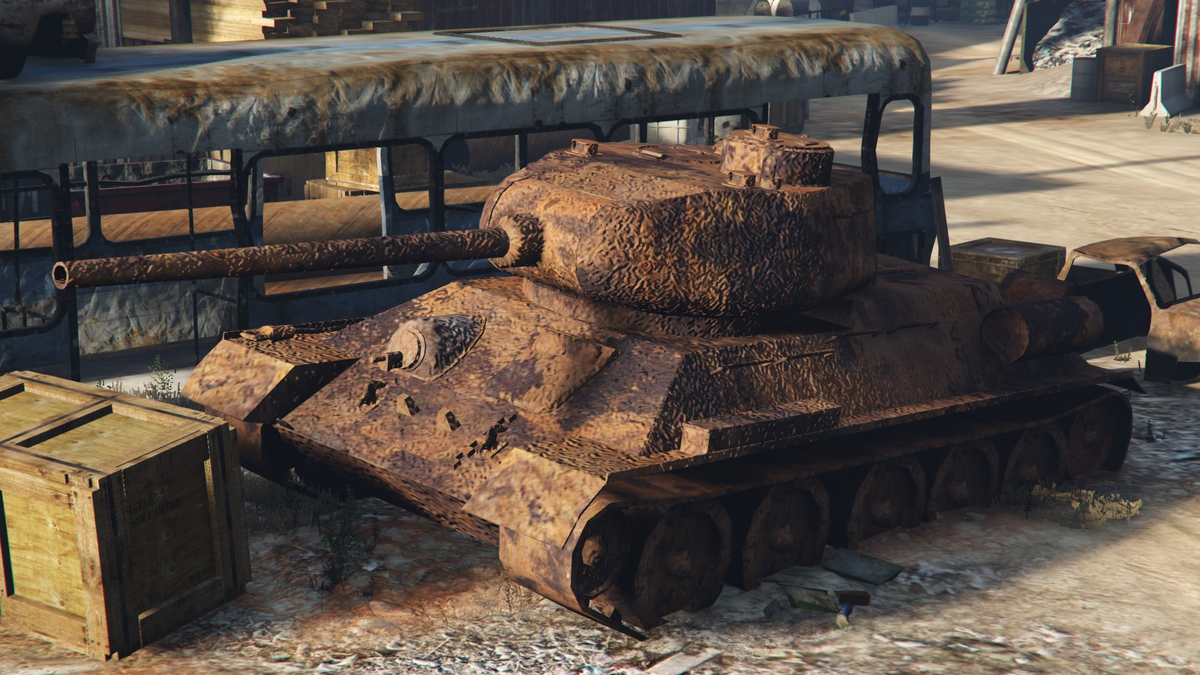 Tanque T-34 para GTA San Andreas